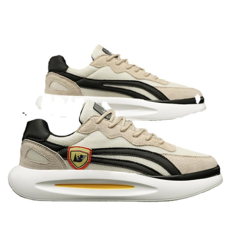 One Piece Dropshipping Men's Shoes Spring New Breathable Mesh Dad Shoes Trendy Men Running Casual Sports Shoes Men