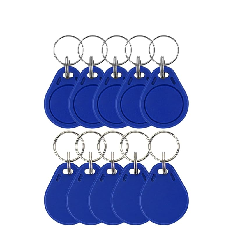 10 шт. 13,56 МГц UID Перезаписываемые IC Клоны Умные Брелоки, Пустой Тег Записываемый Читаемый, Контроль Доступа RFID Тег Токен, Контроль Доступа Ключевая Карта Используется для Keyfob
