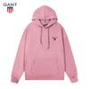 Gant Dünner bestickter Hoodie Pullover für Damen und Herren, Lässiger Sport Lauf Hoodie