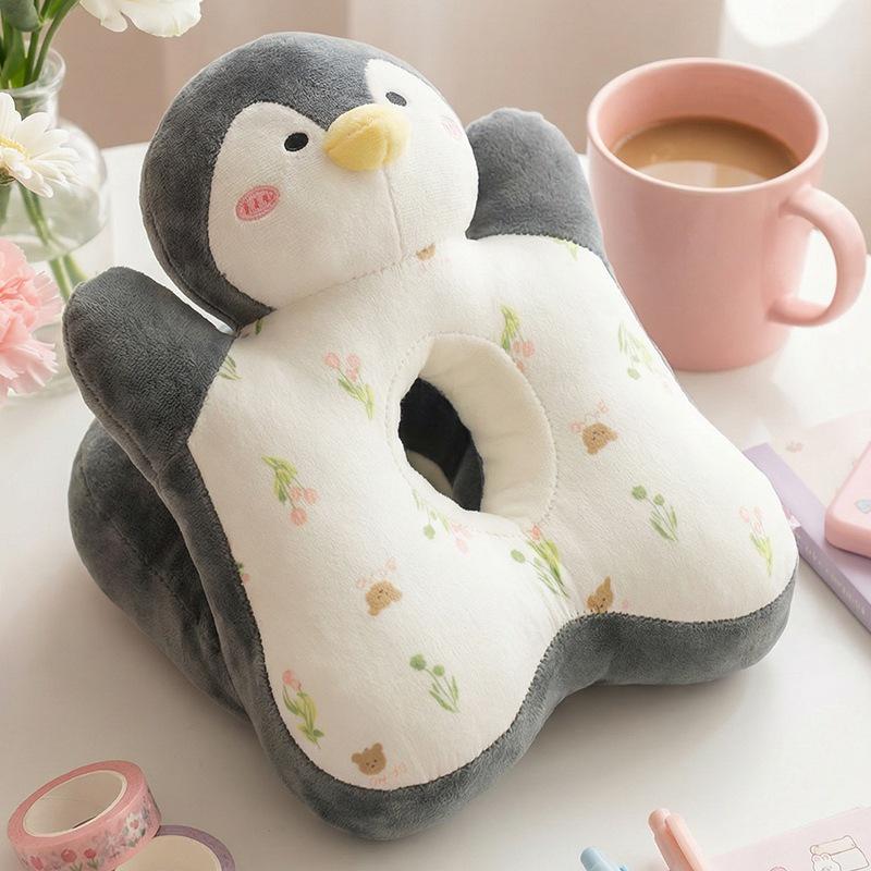 

Cartoon Capybara & Penguin Ice Silk Nap & Lumbar Pillow 25*32cm/0.35kg