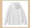 Unisex Long Sleeve Hoodie with Custom Logo – Double-Sided Fleece, Skin-Friendly Pullover Jacket for Couples