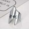 Nordic Viking Warrior Spartan Helmet Ring Men Retro Stainless Steel Biker Jewelry Gift for Men
