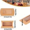 35pcs Creative Pillow Window Wedding Candy Boxes Exquisite Compact Gift Boxes Kraft Paper Box Cookie Box Packaging Box Wedding Gift Box Wedding Stuff
