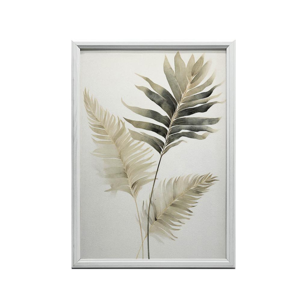 Egzotyczne Palmy Egzotyczne Palmy, 30X40 Cm, Rama Aluminiowa Czarna, Papier Matowy 230 Gsm
