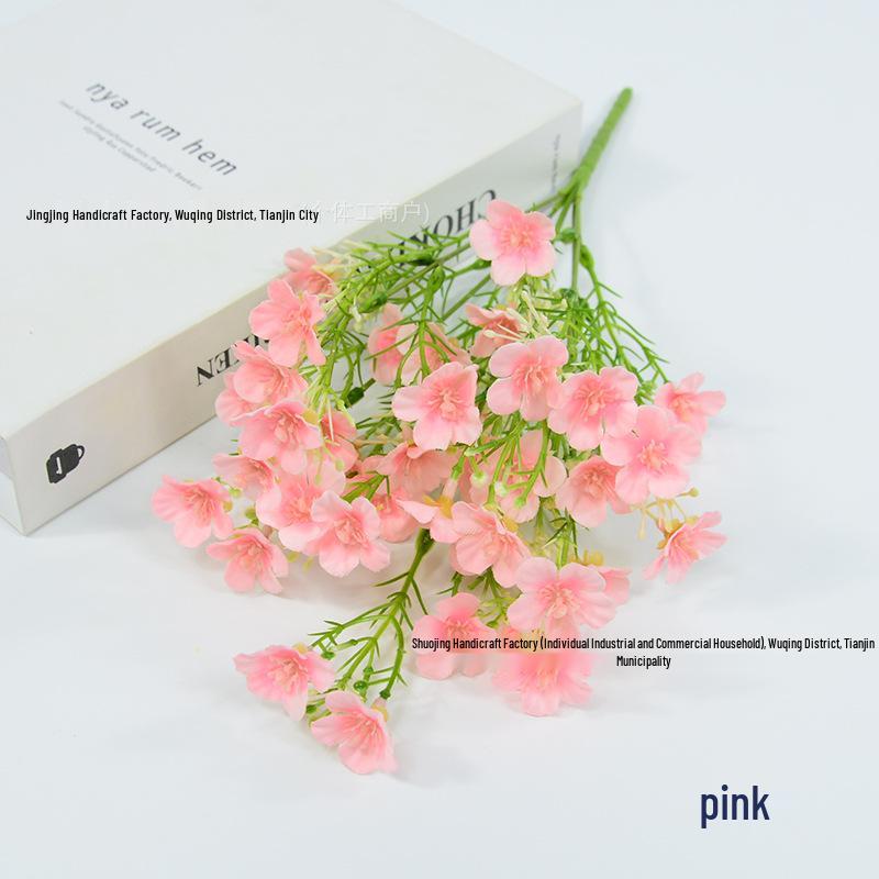 Milan Silk Baby's Breath Artificial Bouquet for Weddings and Decor