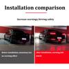 New Strobe Led Brake Pilot Lights For Car Motorcycle Rear Tail Lights Auto Warning Reverse Stop Safety Lamps DRL 12V