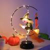 Halloween Ironwork Witch Shaped Lights, Spider Led Copper Wire Lights, Festival Party Atmosphere Decorative Lights