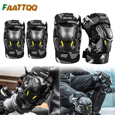 Faattqq 1 Pereche Genunchiere Cotiere Protectoare Corp Motocicletă Bicicletă Electrică Dirt Bike Pentru Motocross Cursă Ciclism Montan