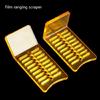 Car Tint Measure Application Squeegee Scraper Rotatable Head Nonslip Handle for Enhanced Film Fitting Accurate Placement