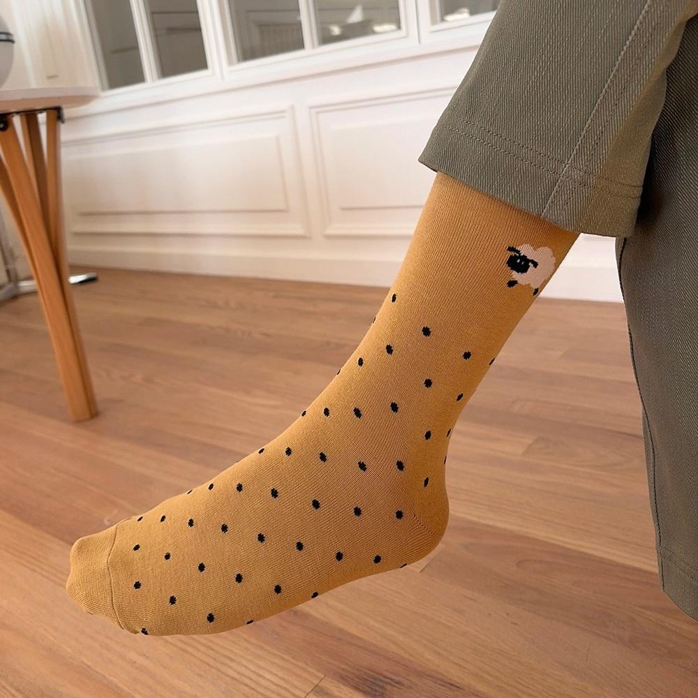 [BonjourMarch] 26SS Men’s Animal Pattern Socks - 3 Pair Set (Gift Packaging Included)