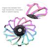 Mountain Bicycle Ceramics Rear Derailleur Pulley Transmission Bearings Bike Cycling Accessorycolorful 13T