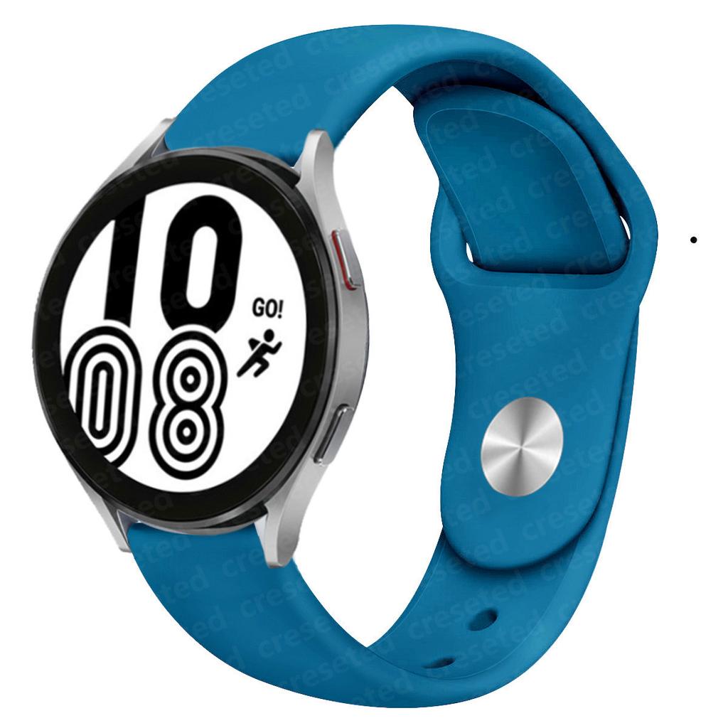 20mm/22mm Watch Straps For Samsung Galaxy watch 7/6/4/classic/5 Pro/Gear S3 Silicone bracelet Huawei watch GT 2/2e/pro/3/4 band