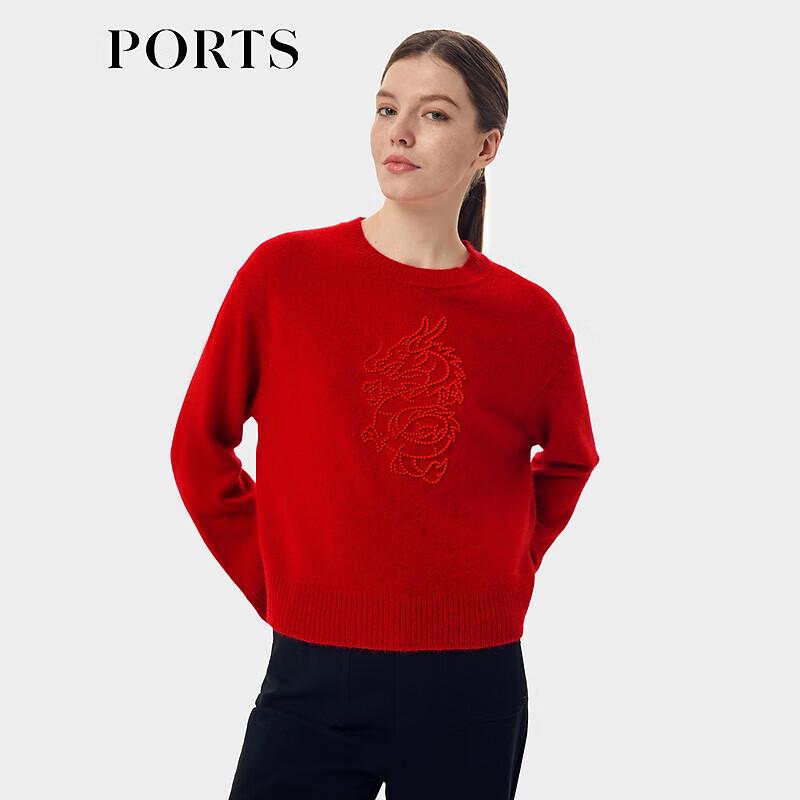 

PORTS Women s 2023 Early Spring Round Neck Knit Top L