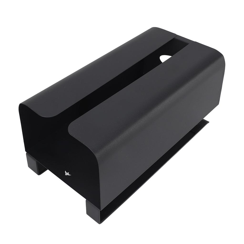 Wandmontierte Taschentuchbox Kohlenstoffstahl Taschentuchspender Einfache Installation Platzsparend Toilettenpapier