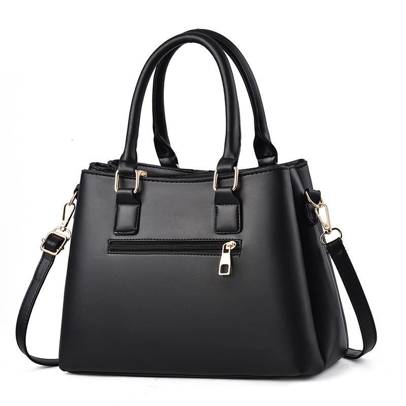 Persalized Embroidered Middle-aged Mother Bag Large Capacity Handbag New Fashi Shoulder Bag