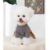 Spring and Autumn British Style Coat for Dogs Cat Clothes Puppy Lovers Pleated Skirt Pet-style Patchwork Dress