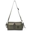 Nylon Shoulder Bag, Crossbody Bag Regular Men's Khaki Casual 3ACRB035N-43KAP