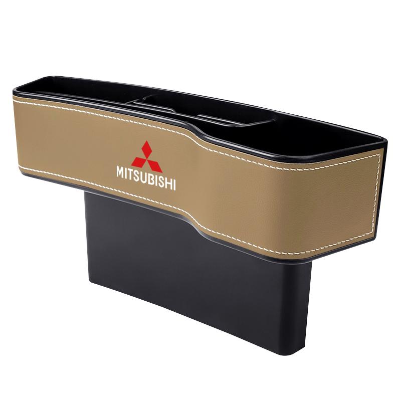 cyzghp1 Car Seat Organizer Gap Slit Filler Holder Seat Crevice Storage Box For Mitsubishi Asx Lancer L200 Pajero Attrage Xpander Mirage