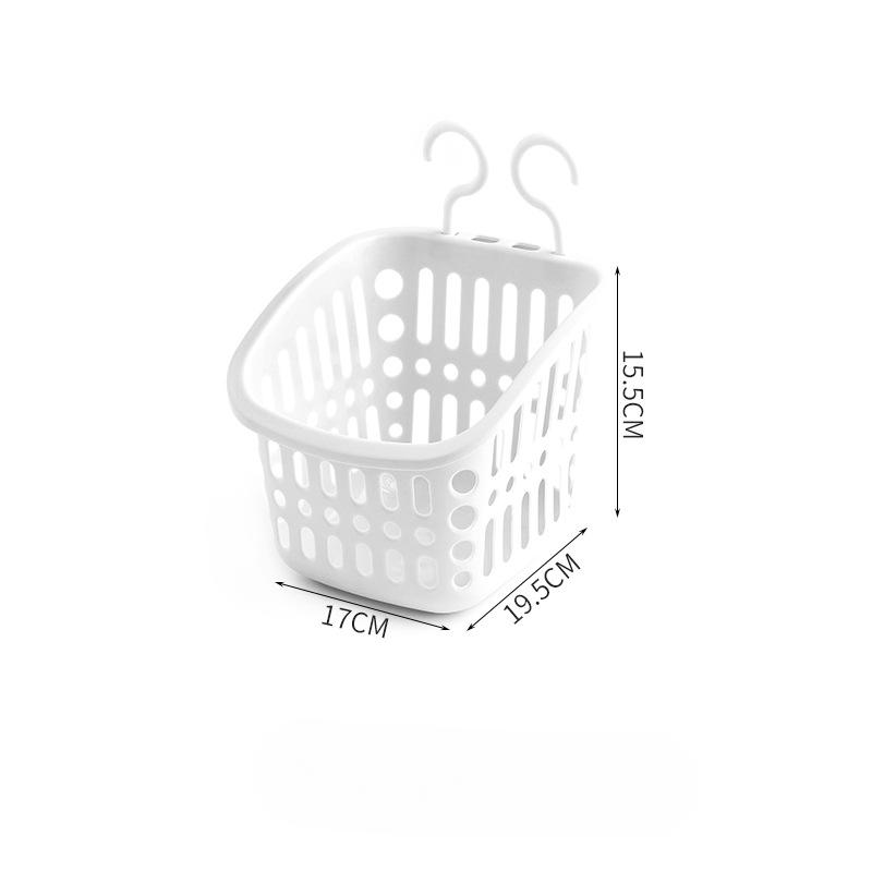 Coș pentru depozitare suspendat Coș pentru baie pentru baie Coș pentru baie din plastic pentru baie Coș pentru depozitare pentru agățat pe perete
