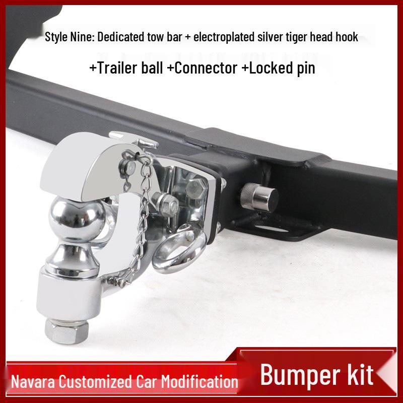 Compatible with Nissan Navara Riqie: Modified Trailer Hitch & Tow Hook Accessories