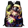 Zaino Scolastico per Bambini del Cartone Animato JoJo's Bizarre Adventure Leggero Ergonomico a Doppia Spalla Con Disegno Stampato Voti