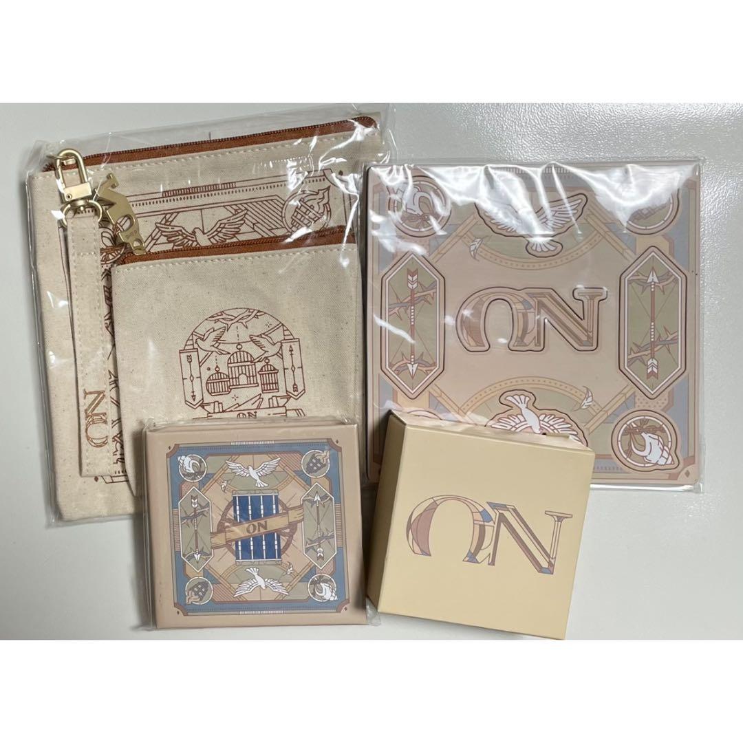 

[USED] BTS POPUP Merchandise ON Pouch Magnet Lens Case Sticky Notes