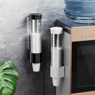 Organizer Wand Montiert Kunststoff Dispenser für Wasser Spender Moderne Tasse Lagerung Regal Becher Container für