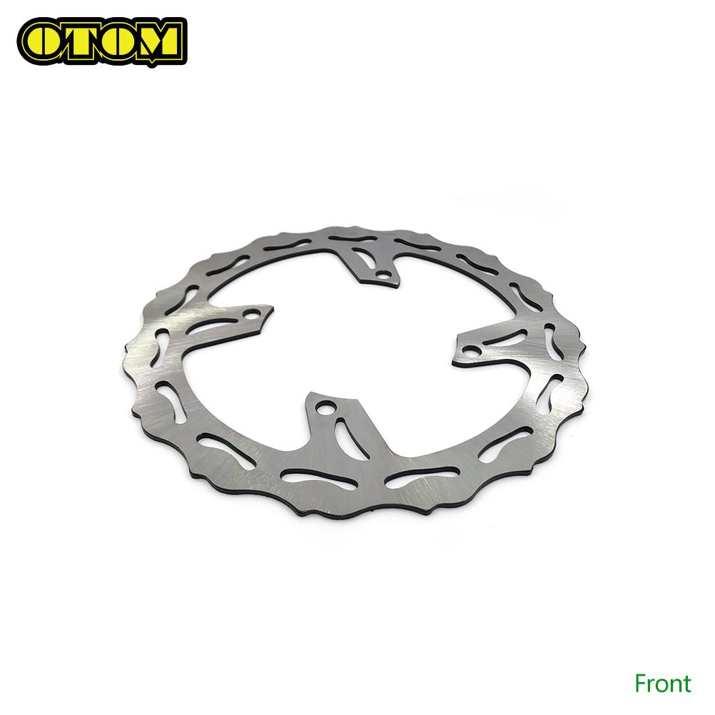 For KAWASAKI SUZUKI Motorcycle Front Rear Brake Disc Rotors 4 Holes KX125 KX250 KX250F KX450F KLX450R RMZ250 Pit Dirt Bikes Part
