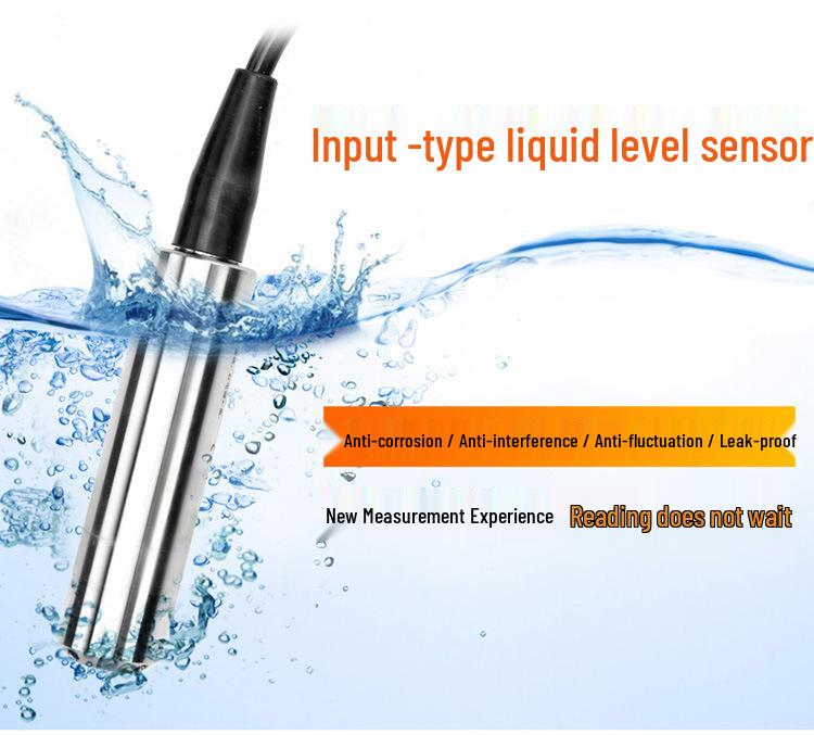 Submersible Water Level Sensor 4-20mA Voltage Transmitter