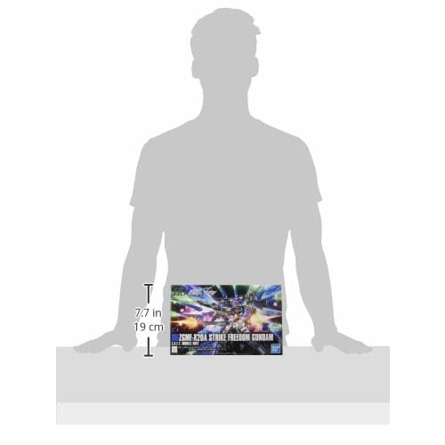 BANDAI SPIRITS HGCE 201 Mobile Suit Gundam SEED DESTINY Strike Freedom Gundam 1/144 Scale Pre-Colored Plastic Model Kit