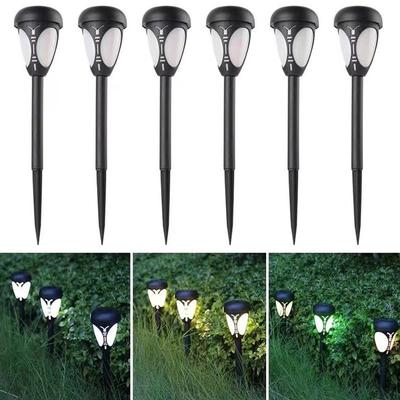 LITNOFAY Solar Outdoor Garden Illumination LED Solar Lights with Auto IP44 Stylish Recessed Lights for Flower and Terraces of Warm Lights, Lights,