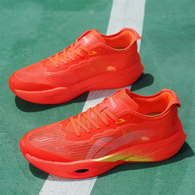 Running shoes Carbon board flying shadow 5U breathable male student sports adult racing running shoes female sports marathon shoes