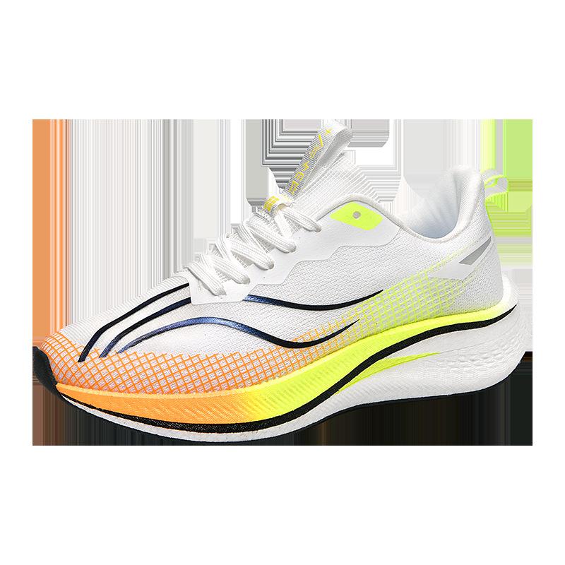 Summer real popcorn pro carbon board running shoes ultra-light professional racing running shoes sports shoes 36