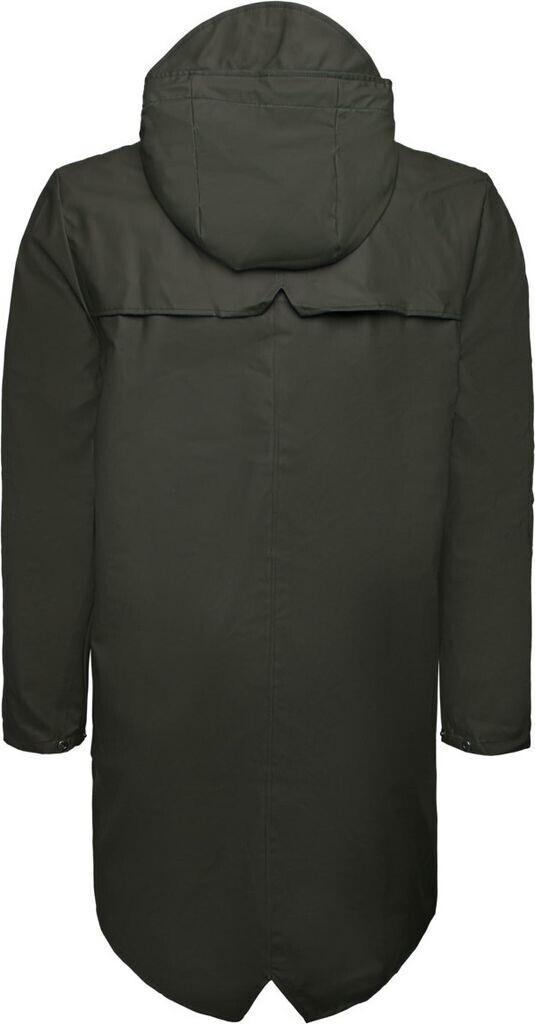 Куртка Rains Unisex Long Jacket (12020) (12020-03) зеленая