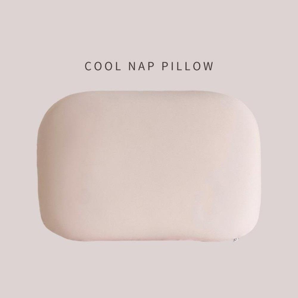 Portable Sponge Nap Pillow Macaron Color Cervical Support Neck Pillow Multifunction Soft Travel Sleeping Pillow Office
