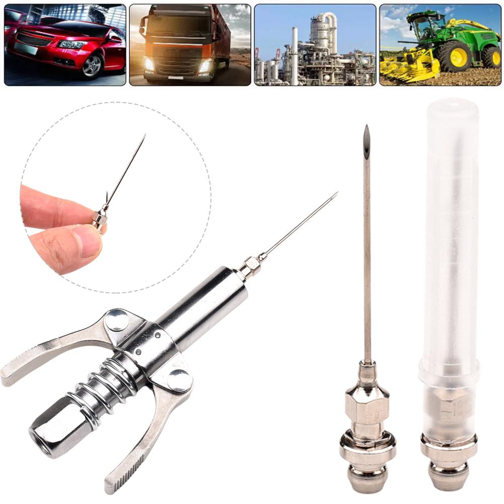 1/5pcs Grease Needles, Mini Bearing Grease Needle Nozzle Portable Removable Needle Air Nozzle Grease Tool For Ball Joints