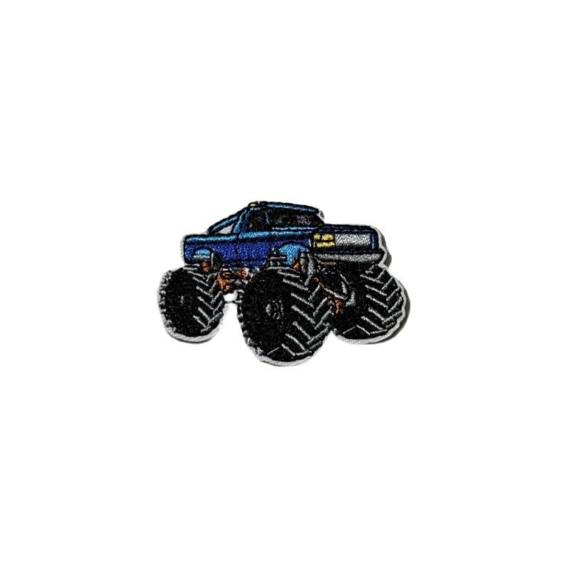 Construction Vehicle Embroidered Patch for Kids Clothing Self-Adhesive Fire Truck Airplane Ship Applique Original Design