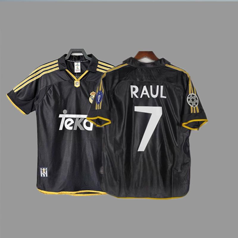 Maglia da calcio vintage Beckham Zidane Messi C Ronaldo maglia classica da campionato