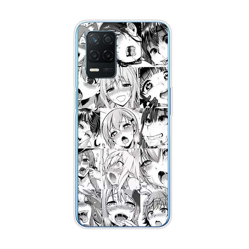Anime Girl Japan Faces For Realme 8 8i V3 V5 GT Neo Flash Edition Explorer Master Neo2 Narzo 30 50i 50A C21Y Phone Case