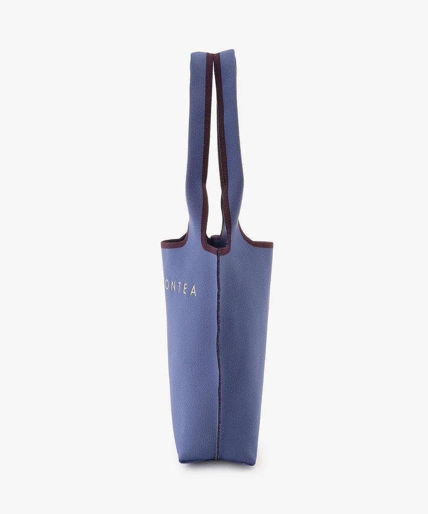 Afternoon Tea Living Tote Bag HW51 Knit Marche Tote Bag, Blue
