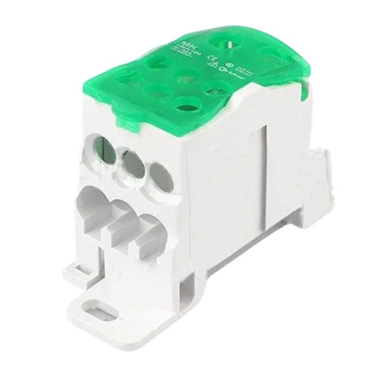 

Small Levers Wire Nut Connectors 1 In 6 Out Terminals Electrical Wire Connectors Simple to Use for Fast Connection зелений