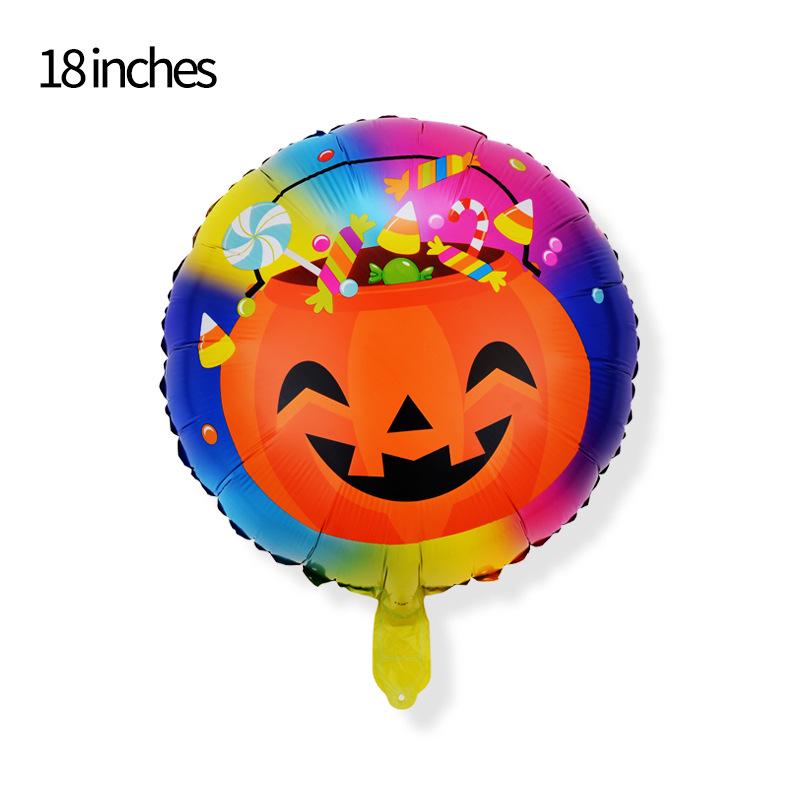 Halloween Party Aluminum Film Balloon Happy Halloween Happyhalloween Atmosphere Arrangement Alien