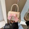 Fashion Versatile Portable Small Square Bag Bow Bag Women's New Messenger Bag