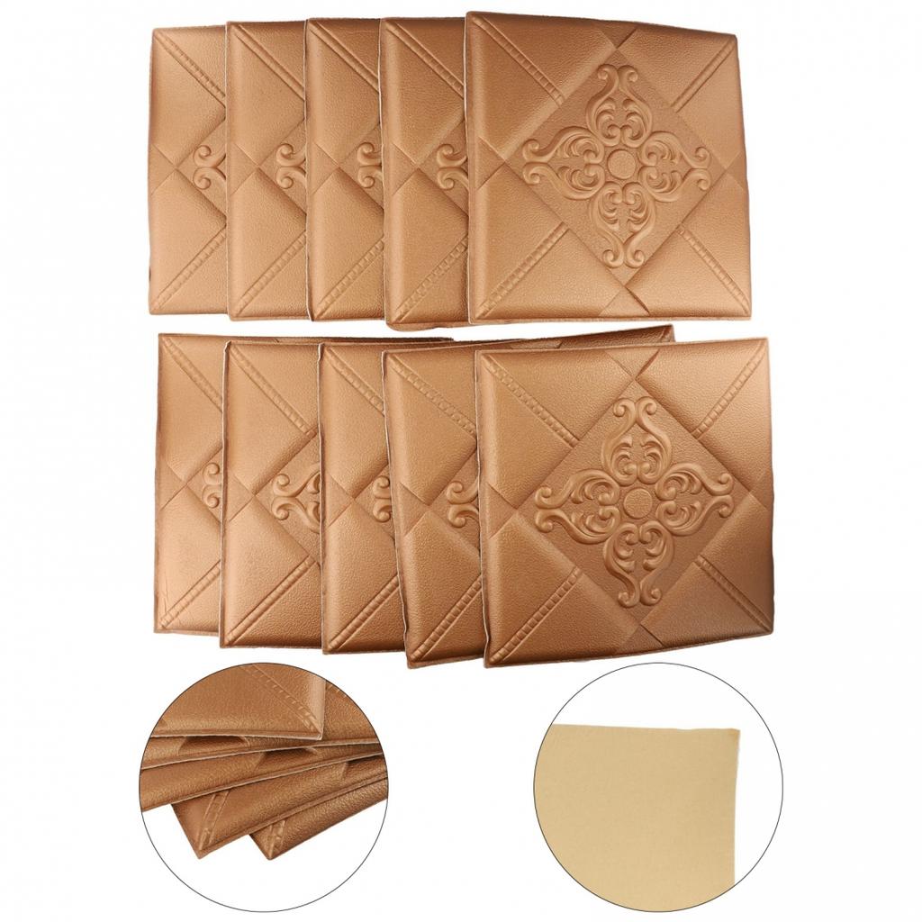 Waterproof 3D Tile Brick Wall Sticker for Bathroom and Kitchen Decor