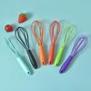 6" Stainless Steel Silicone Mini Whisk - Colorful Baking Tool