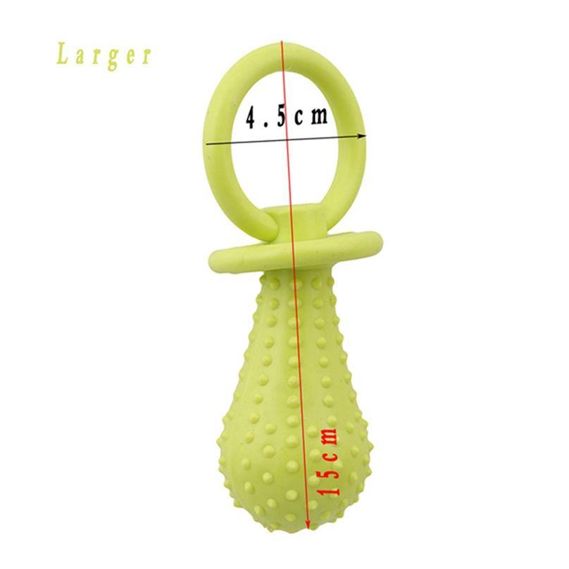 Dog Bite Training Dog Toys Molar Tooth Cleaning Toy Pet Mini Nipple Toys Small Toy Pacifiers
