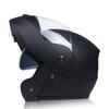 Unisex Flip Up Racing Helmet Modular Dual Lens Motorcycle Helmet