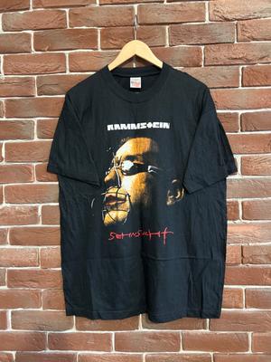 Vzácné 00s Rammstein Sehnsucht Německý Metal Rock Y2K L černé Unisex Tričko