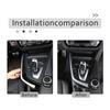 ABS Side Gear Shift Panel Strip Trim For BMW 3 4 Series F30 F33 F34 F36 2013-19
