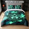 Hibernian FC Design Bed Bedding Set 1 Duvet Cover + 2 Pillowcases Soft Breathable Household Bed Linens